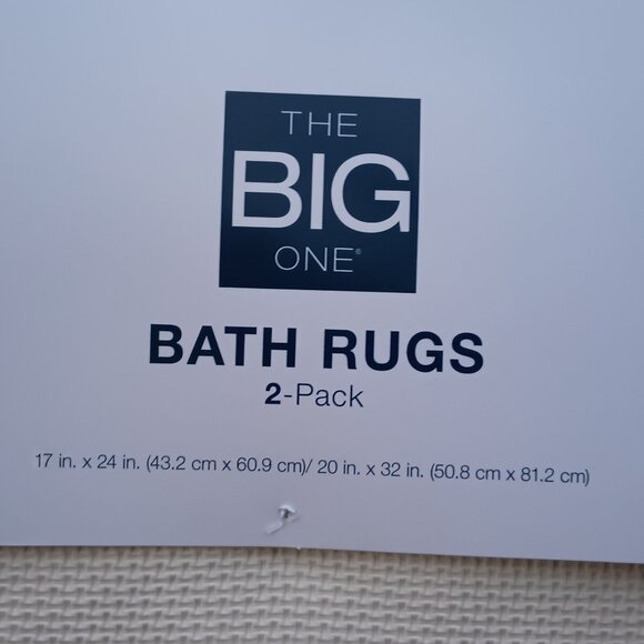 NWT & HTF ~ THE BIG ONE Peanuts 2-Pack Bathroom Rugs - Picture 7 of 11